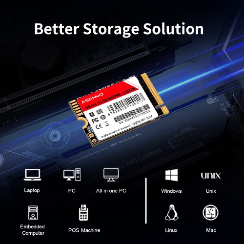ASENNO G43 NVMe SSD Solid State Drive